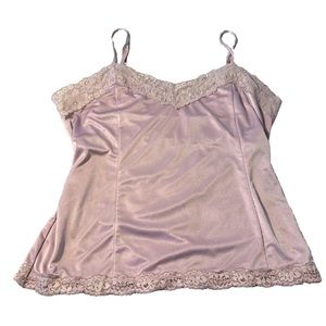 Beautiful Vintage Lace Slip Tank Top
